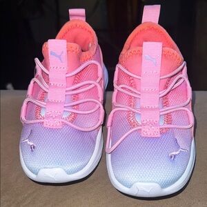 Puma Kids Gradient Pink Sneakers